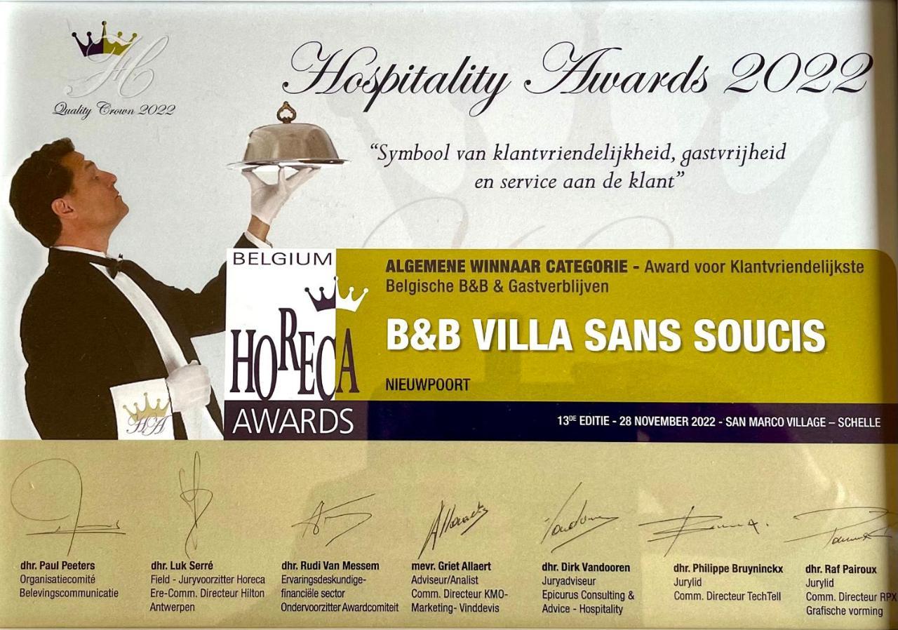 B&B Villa Sans Soucis ニーウポールト エクステリア 写真